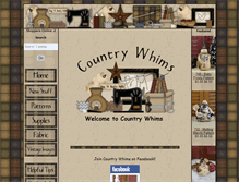 Tablet Screenshot of country-whims.com